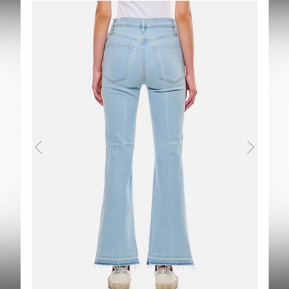 Frame Le Easy Flare Fray Side Slit Size 31 - Picture 3 of 10